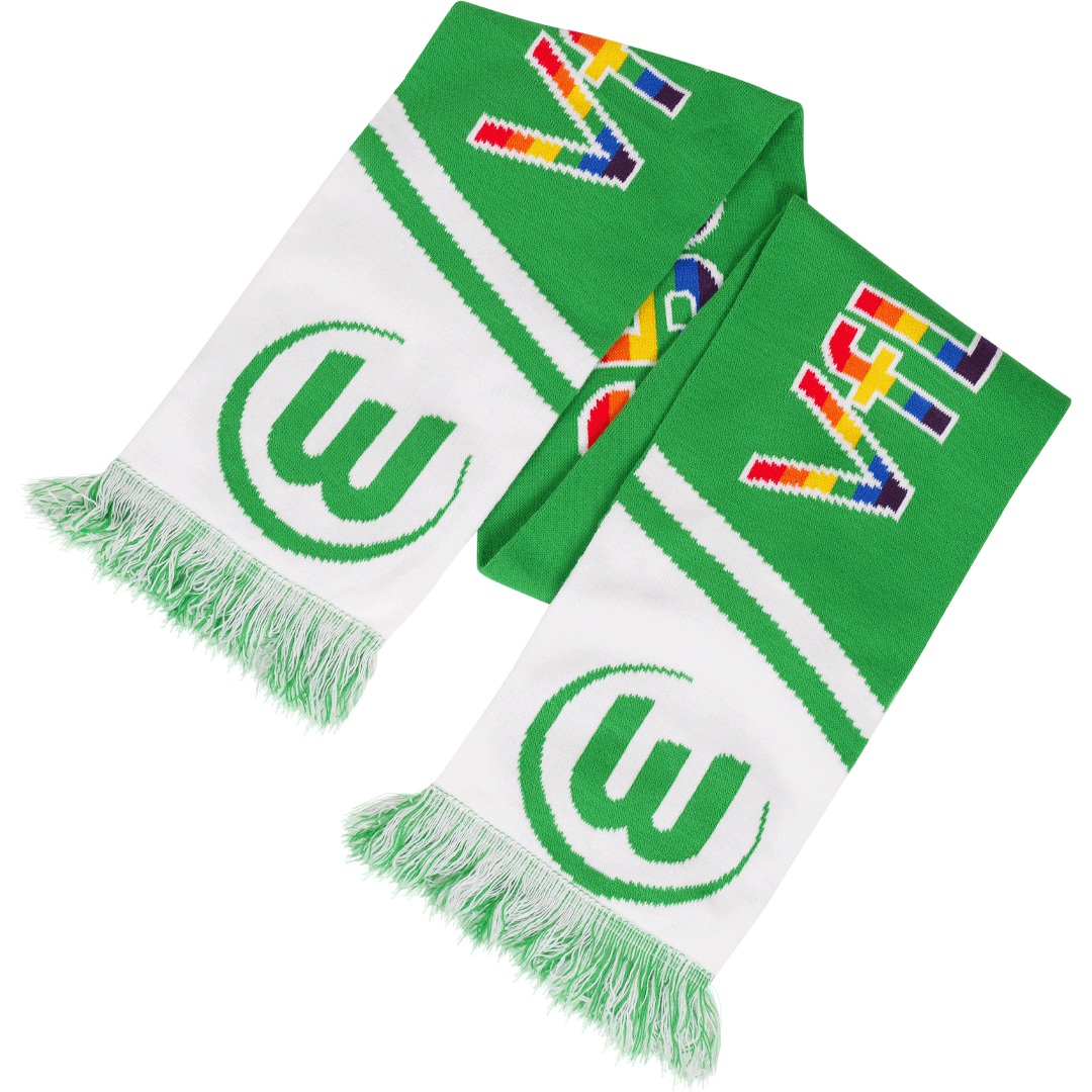 VfL WOL FSBURG サッカースカーフ マフラー　adidas scarf diversity | VfL Wolfsburg